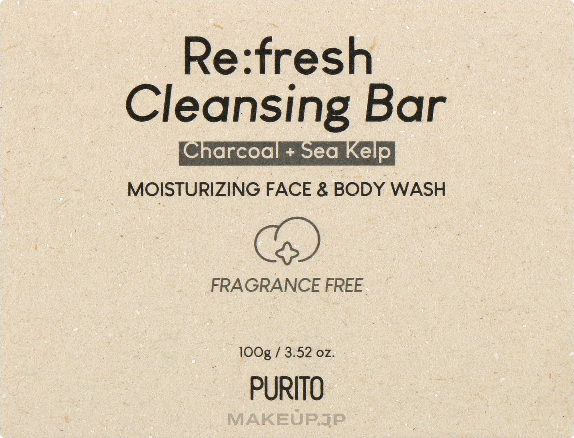 Face & Body Soap - Purito Re:fresh Cleansing Bar — photo 100 g