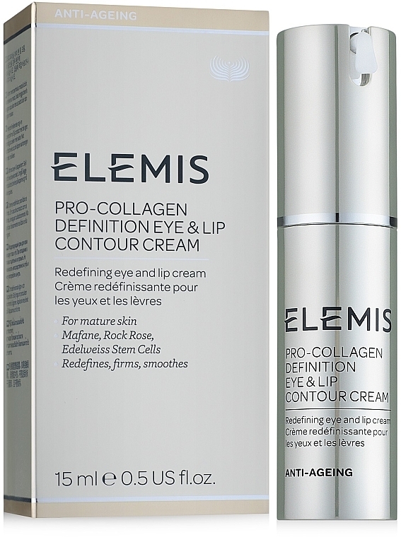 Lifting Lip & Eye Cream - Elemis Pro-Intense Eye and Lip Contour Cream — photo N1