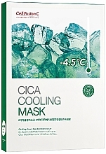 Fragrances, Perfumes, Cosmetics Cooling Centella Mask - Cell Fusion C Cica Cooling Mask