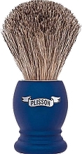 Fragrances, Perfumes, Cosmetics Shaving Brush, blue - Plisson Essential Russian Grey Shaving Brush