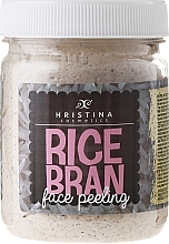 Fragrances, Perfumes, Cosmetics Rice Bran Face Peeling - Hristina Cosmetics Rice Bran Face Peeling