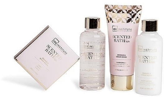 Beauty Set - IDC Institute Scented Bath Rose (sh/gel/80ml + b/lot/80ml + h/cr/65ml+ soap/50g) — photo N2