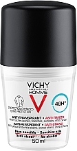 Fragrances, Perfumes, Cosmetics 48H Anti-Traces Deodorant Antiperspirant - Vichy Homme Deo Anti-Transpirant 48H