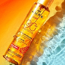 Face & Body Sun Tanning Oil - Nuxe Sun Tanning Oil Face & Body SPF 30 — photo N3