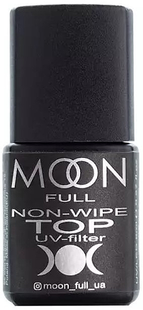 No Wipe Top Coat with UV Filter - Moon Full Top Non-Wipe UV-filter — photo N1