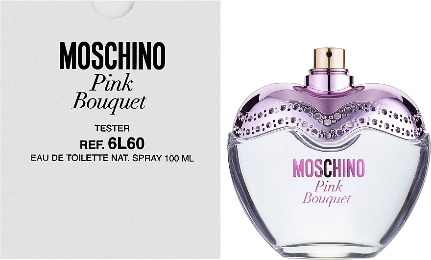 Moschino Pink Bouquet - Eau de Toilette (tester without cap) — photo N2