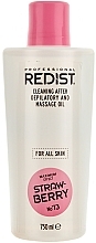 Fragrances, Perfumes, Cosmetics After Depilatory Oil - Redist Professional Strawberry Cleansing Massage Oil