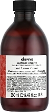 Shampoo for Natural & Colored Hair (red) - Davines Alchemic Shampoo — photo N2