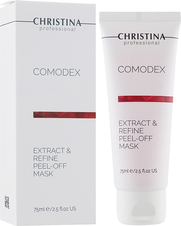 Anti-Blackhead Peel-Off Face Mask - Christina Comodex Extract & Refine Peel-Off Mask — photo N2