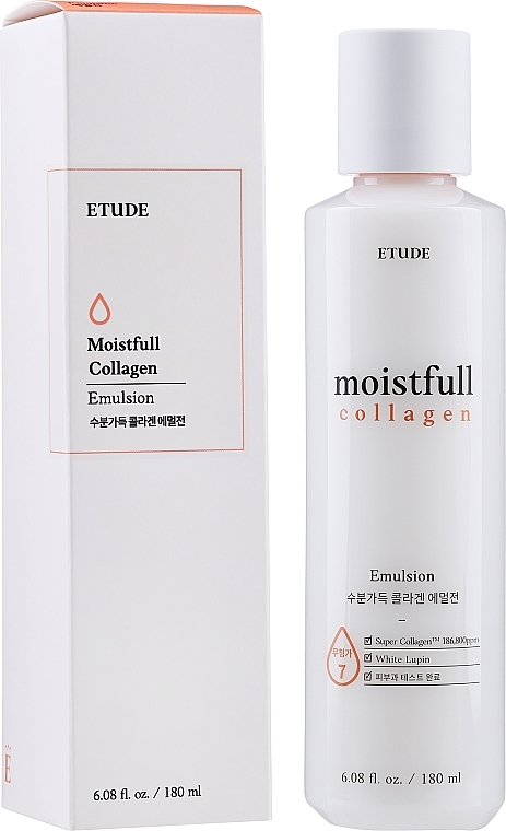 Collagen Emulsion - Etude House Moistfull Collagen Emulsion — photo N2