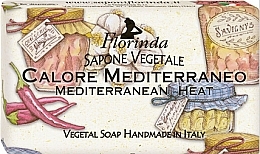 Fragrances, Perfumes, Cosmetics Natural Soap 'Mediterranean warmth' - Florinda Mediterranean heat Natural Soap