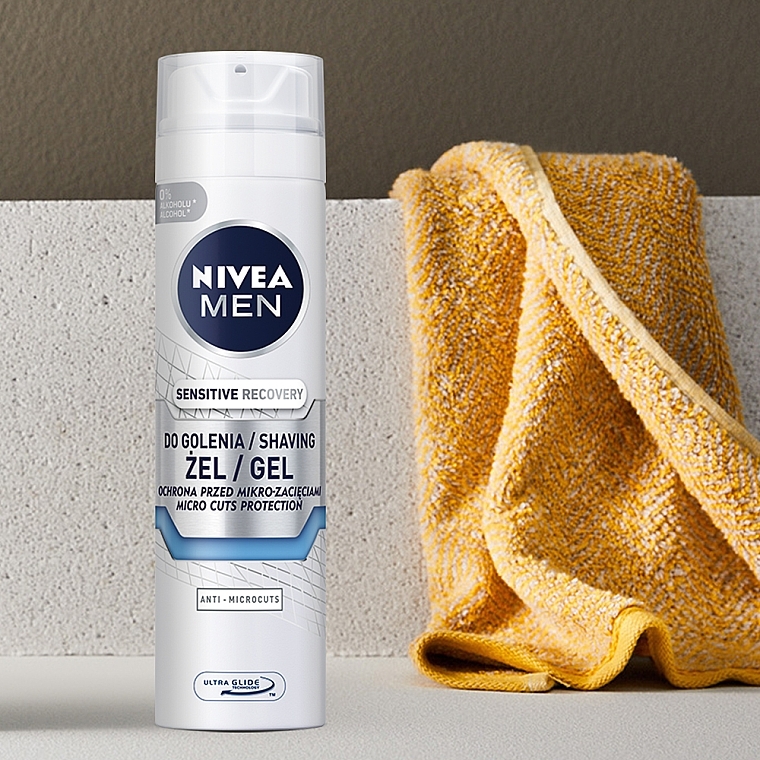 Alcohol-Free Shaving Gel for 3-Days Stubble - NIVEA MEN Sensitive — photo N3