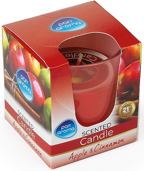 Apple & Cinnamon Scented Candle - Pan Aroma Apple & Cinnamon Scented Candle — photo N1