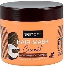 Fragrances, Perfumes, Cosmetics Coconut Moisturizing Formula Hair Mask - Sence Hair Mask Coconut Moisturising Formula