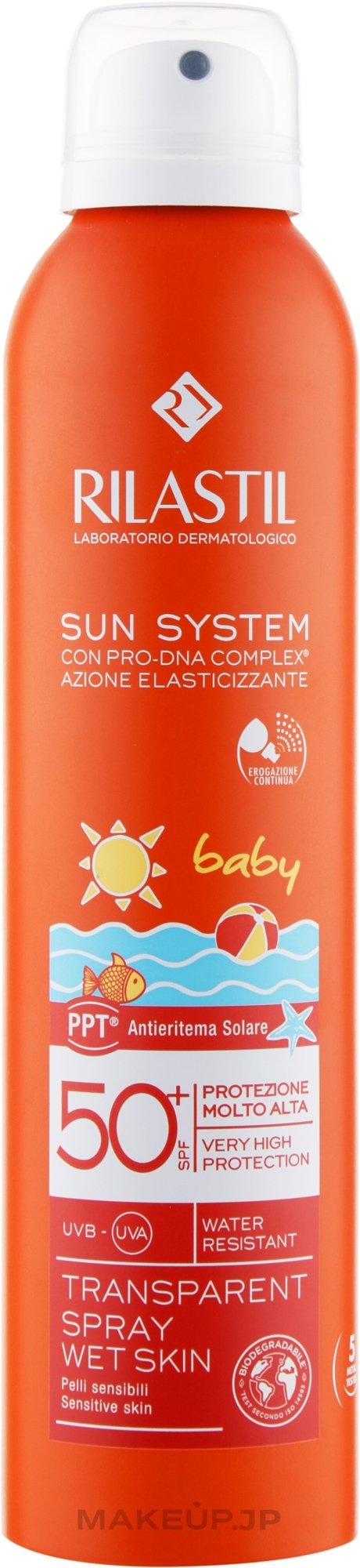 Rilastil - Sun System Baby Transparent Spray SPF 50+ — photo 200 ml