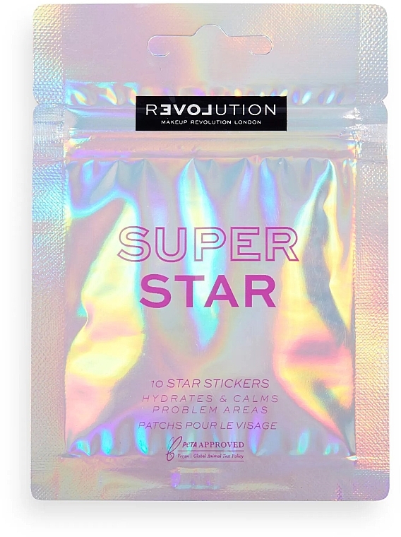 Moisturizing Face Patches - Relove Hyaluronic Acid & Chamomile Super Star Patches — photo N1