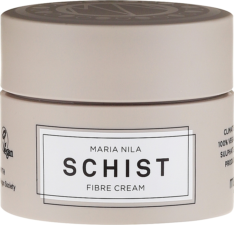 Medium Hold Hair Styling Cream - Maria Nila Minerals Schist Fibre Cream — photo N1