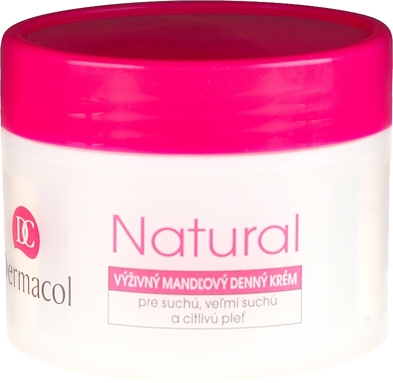 Day Face Cream "Almond" - Dermacol Natural Almond Day Cream — photo N2