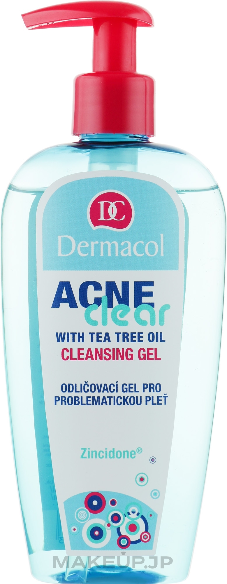 Makeup Removal and Cleansing Gel for Problm Skin - Dermacol Acne Clear Make-Up Removal & Cleansing Gel — photo 200 ml