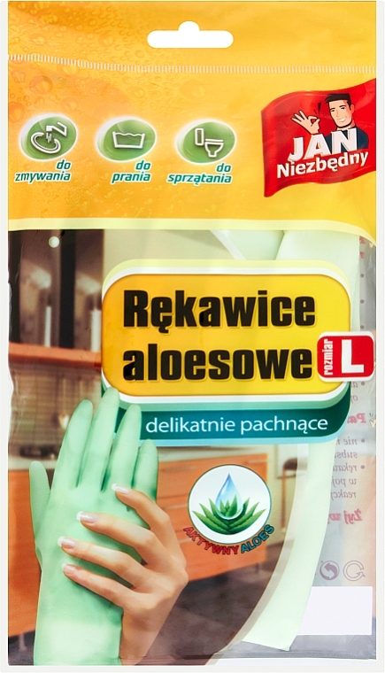 Latex Gloves with Aloe Vera, size L - Jan Niezbedny — photo N1