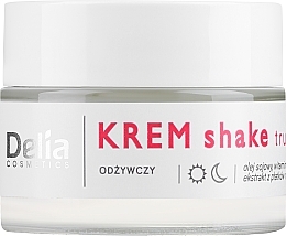 Fragrances, Perfumes, Cosmetics Nourishing Cocktail Cream 'Strawberry' - Delia Yes, I`m Vegan Cream Shake Strawberry