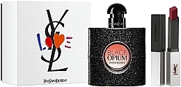 Yves Saint Laurent Black Opium - Set (edp/50ml + lipstick/2g)  — photo N1