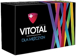 Vitamin & Mineral Dietary Supplement for Men - Aflofarm Vitotal — photo N1
