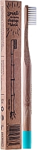 Fragrances, Perfumes, Cosmetics Soft Bamboo Toothbrush, blue - Mohani Toothbrush