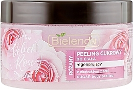 Fragrances, Perfumes, Cosmetics Regenerating Rose Body Scrub - Bielenda Super Skin Diet Velvet Rose