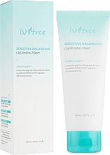 Fragrances, Perfumes, Cosmetics Balancing Foam for Sensitive Skin - IsNtree Sensitive Balancing Cleansing Foam