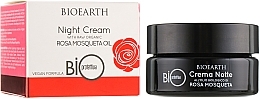 Fragrances, Perfumes, Cosmetics Night Bio Cream with Rosa Mosqueta Oil - Bioearth Bioprotettiva Crema Notte