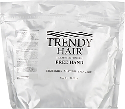 Fragrances, Perfumes, Cosmetics Hair Bleaching Powder for Balayage - Trendy Hair Bleaching Powder Free Hand