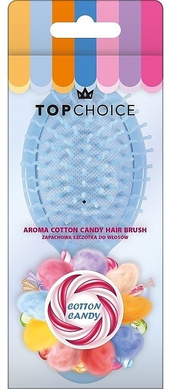 Hair Brush Aroma Candy Drop 64401, blue - Top Choice Hair Brush — photo N1