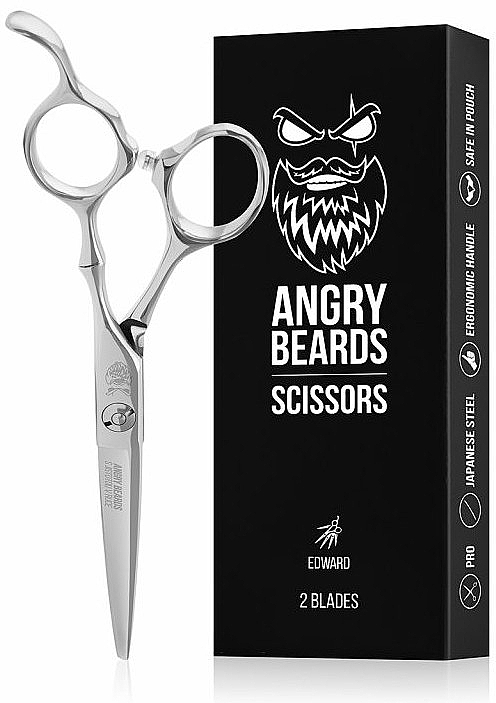 Hair Scissors - Angry Beards Scissors Edward — photo N1