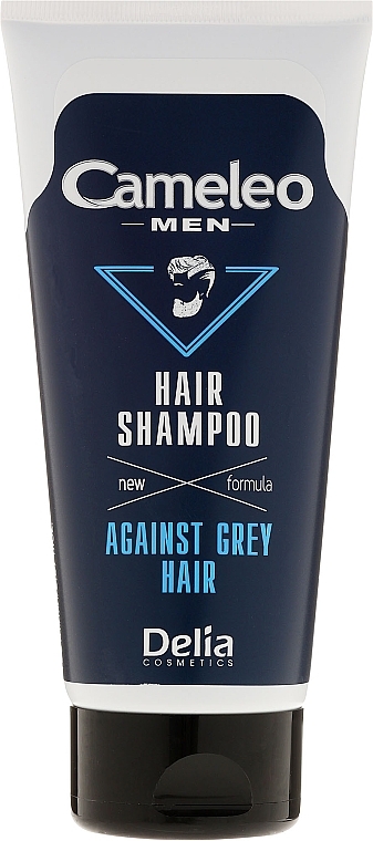 Anti-Grey Hair Shampoo for Men - Delia Cameleo Men Against Grey Hair Shampoo — photo N2