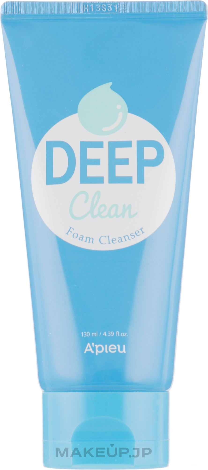 Face Cleansing Foam - A'pieu Deep Clean Foam Cleanser — photo 130 ml