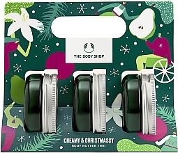 Fragrances, Perfumes, Cosmetics Set - The Body Shop Creamy & Christmassy Body Butter Trio (Body/butter/3x50ml)