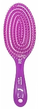 Fragrances, Perfumes, Cosmetics Detangling Brush, purple - Beter Small Elipsi High Tech Pins Detangling Brush S-M