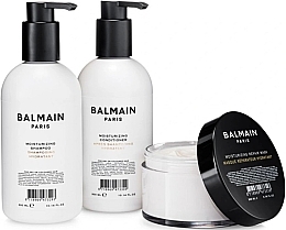 Set - Balmain Versailles Moisturizing Care Set (Shampoo/300ml + Mask/200ml + Cond/300ml) — photo N2