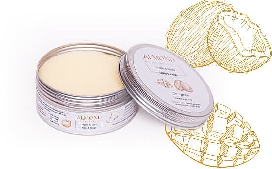 Coconut & Mango Body Butter - Almond Cosmetics Coconut & Mango Body Butter — photo N1