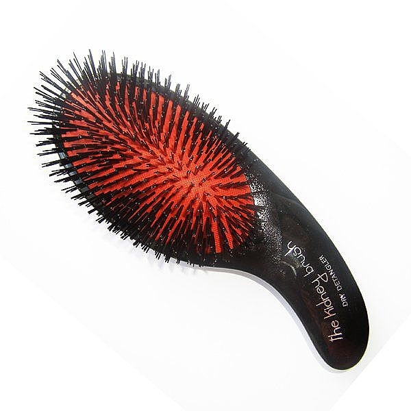 Massage Hair Brush - Olivia Garden Kidney Brush Dry Detangler (red) — photo N1