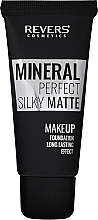 Fragrances, Perfumes, Cosmetics Foundation - Revers Mineral Perfect Silky Matte Makeup Foundation Long Lasting Effect