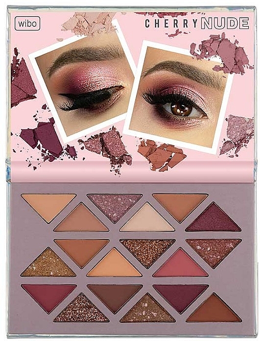 Eyeshadow Palette - Wibo Cherry Nude Eyeshadow Palette — photo N2