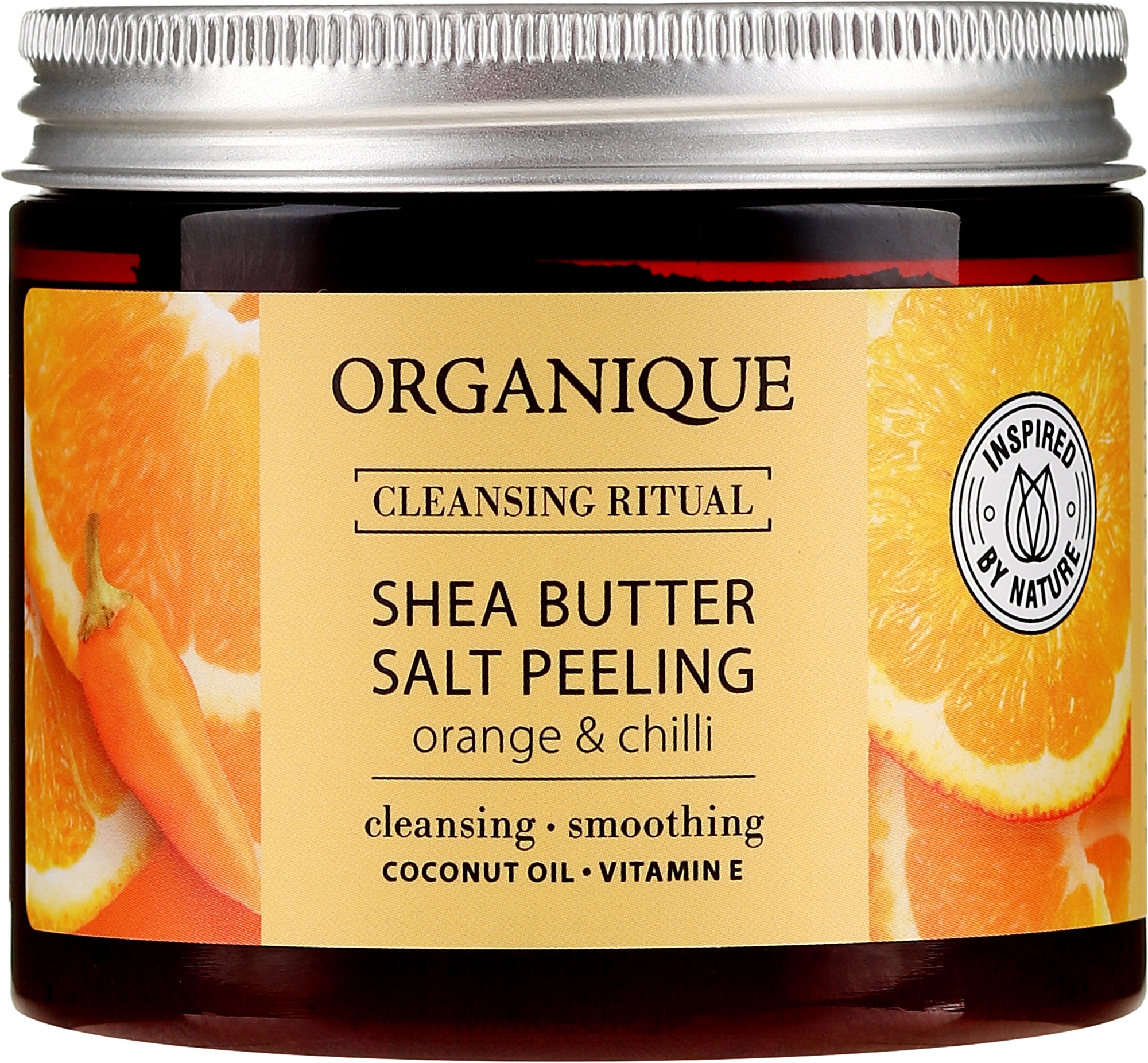 Salt Peeling "Orange and Chilli" - Organique Shea Butter Salt Peeling Orange & Chilli — photo 200 ml