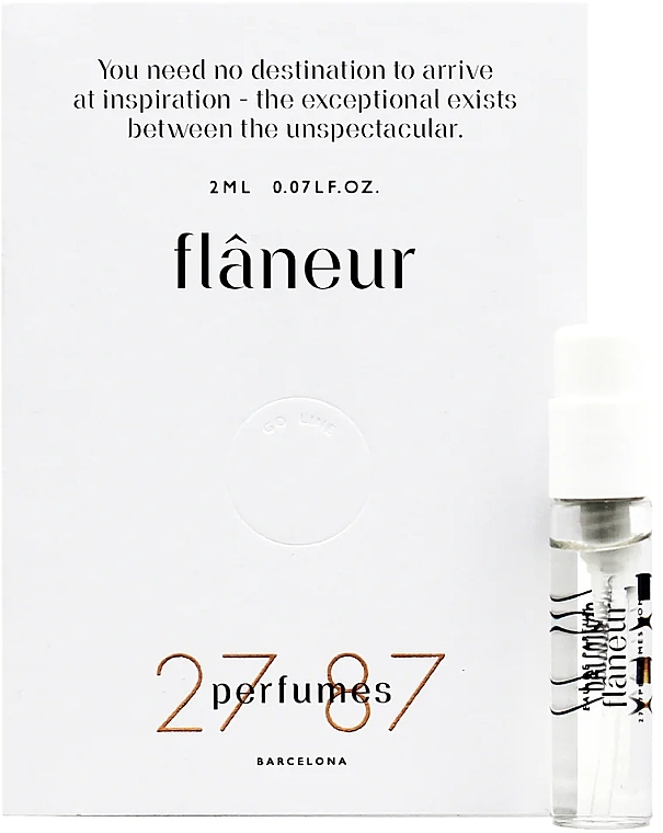 27 87 Perfumes #Flaneurl - Eau de Parfum (sample) — photo N1