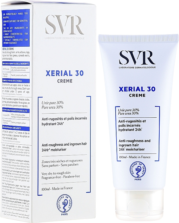 Anti-Roughness & Ingrow Hair Moisturizer - SVR Xerial 30 Body Cream  — photo N1