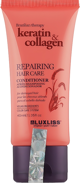 Repairing Conditioner - Luxliss Repairing Hair Care Conditioner — photo N1