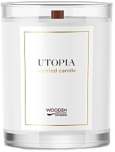 Scented Candle - Wooden Spoon Utopia Natural Scented Soy Candle — photo N1