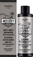Shampoo for Darkening Gray Hair - Venita Men Anti-Grey Shampoo Dark Tones — photo N2