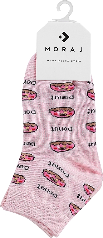 Kids Socks 'Fast-Food', pink - Moraj — photo N1